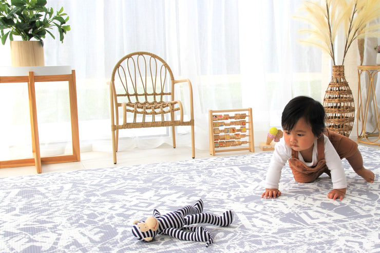 Explorer - Cloud Indigo | Reversible Play Mat | Large