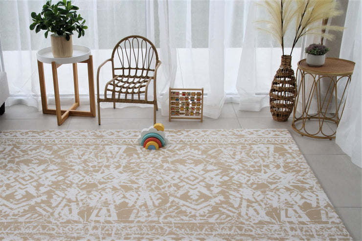 Explorer - Gray Sand | Stylish Reversible Play Mat | Large