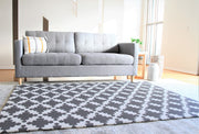 Luxe Play - Charcoal Star | Stylish Reversible Foam Floor Play Mat - Large