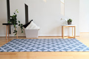 Luxe Nat - Sage Grey Star | Stylish Reversible Foam Floor Play Mat - Large
