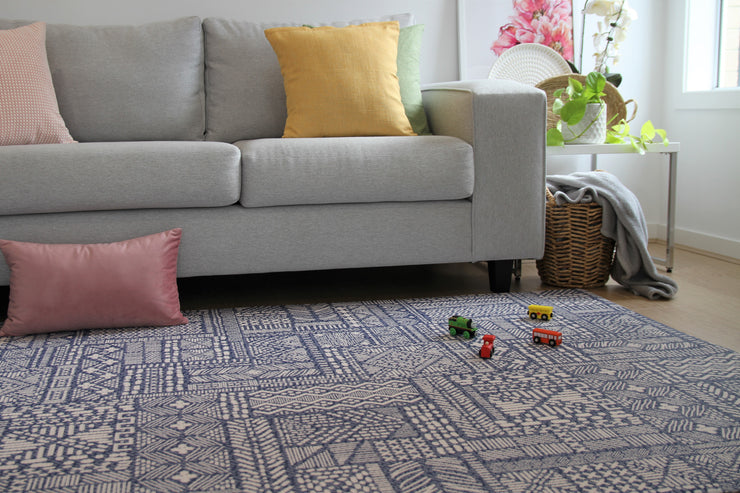 Explorer - Cloud Indigo | Reversible Play Mat | Large